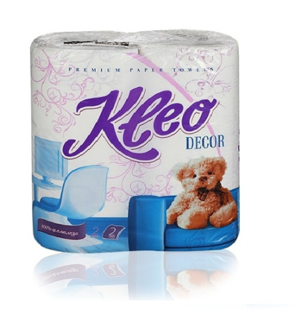 Купить Полотенца бум. "KLEO" premium  2 слоя 1/24 по цене 46,90 руб.