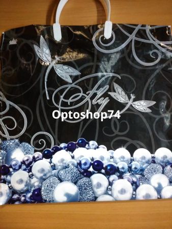 Купить Пакет с пластиковой ручкой 36*37 Стрекоза (ТИКО) 1/50 по цене 14,50 руб.