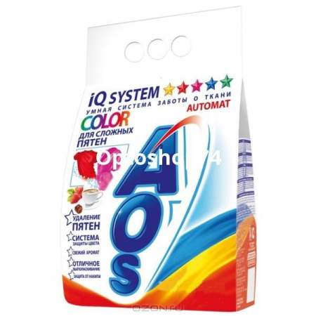 Купить AOS Automat Color для сложных пятен 1500г. АКЦИЯ по цене 177,50 руб.