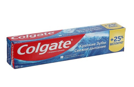 Купить Зубная паста "Colgate" 125 мл. Крепкие зубы по цене 81,80 руб.