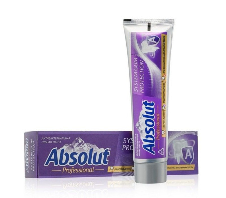 Купить Зубная паста ABSOLUT Professional sistem gum protection 110 гр по цене 101,40 руб.