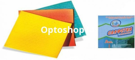 Купить Салфетки целлюлоза "Мистер Бульк" 3шт  по цене 35,90 руб.