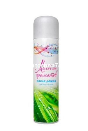 Купить Освежитель Мелодия Ароматов 285 мл После дождя по цене 54,20 руб.
