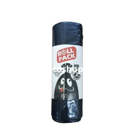 Купить Мешки для мусора 160 л ПВД (10 шт) Roll Pack по цене 144,30 руб.