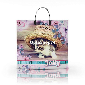 Пакет с пластиковой ручкой 36*34 