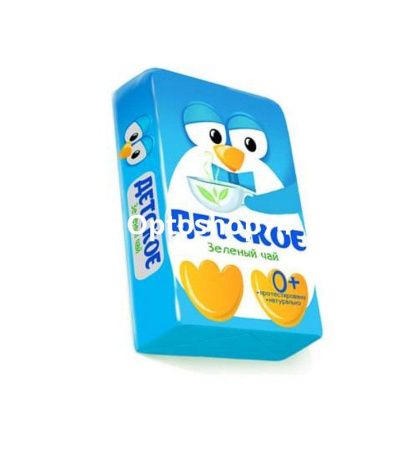 Купить Мыло туал. "Детское" Зеленый чай  90г. по цене 13,90 руб.