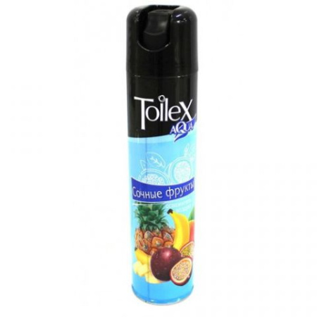 Купить Освежитель Toilex aqua 300мл Сочные фрукты по цене 52,50 руб.