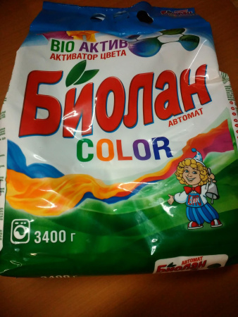 Купить Биолан Automat 3400 г Color bio Актив АКЦИЯ по цене 260,50 руб.