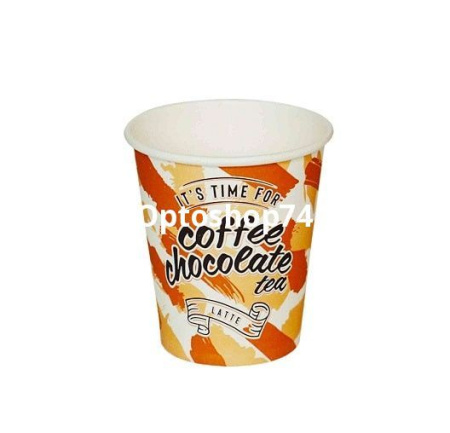 Купить Стакан 0,18л бумажный Coffee Time (упаковка 50 шт) по цене 1,90 руб.