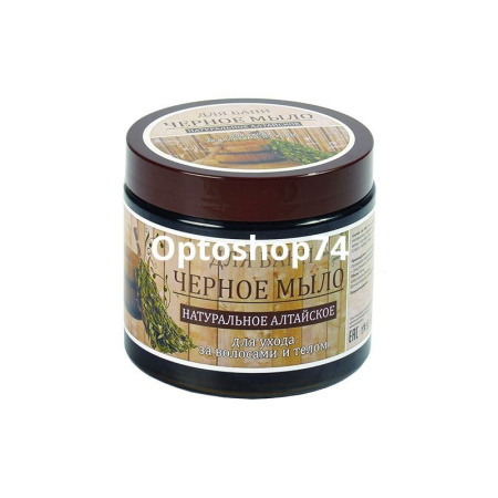 Купить Мыло "Черное" для бани в банке 1/12 по цене 179,40 руб.