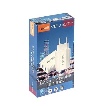 Купить Зарядное устройство FaisON T97 Velocity, белый по цене 138 руб.