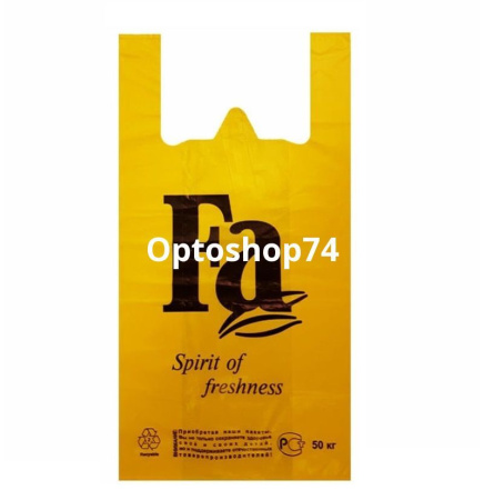 Купить Майка "Fa" желтая Солпласт (уп. 100 шт) по цене 1,88 руб.