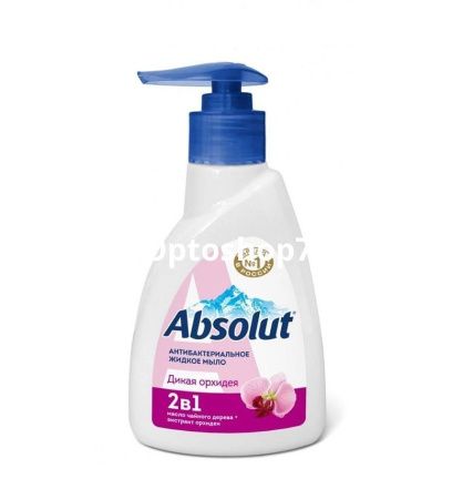 Купить Жидкое мыло "Абсолют" 2в1 дикая орхидея 250 гр по цене 73,40 руб.