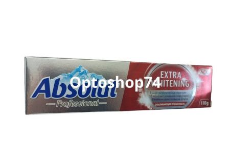 Купить Зубная паста ABSOLUT Professional Extra Whitening 110 гр по цене 101,40 руб.