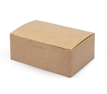 Купить Упаковка O2 FAST FOOD BOX S Pure Kraft по цене 4,90 руб.