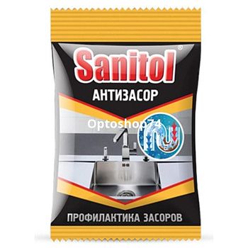 Крот Sanitol  средство для труб 90г.  