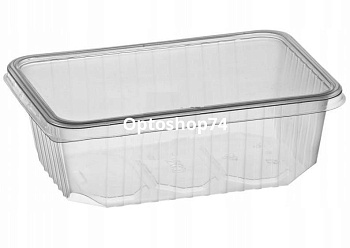 Контейнер 1 л Пермь прямоугольный жесткий