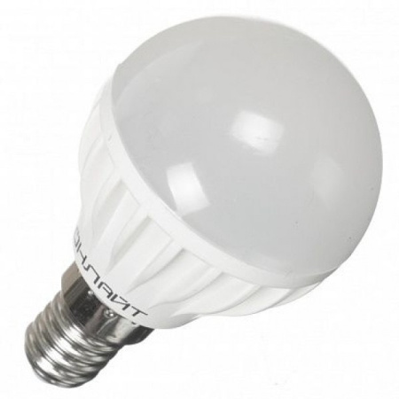 Купить Светодиодная лампа  шар LED General 7Вт Е14  4500К по цене 61,20 руб.