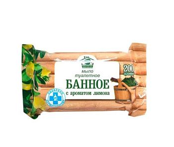 Купить Мыло "Банное" 200 г. с ароматом лимона по цене 40,90 руб.