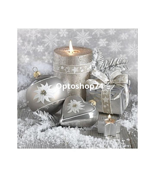 Салфетки 33*33 20л Bouguet Праздничный натюрморт