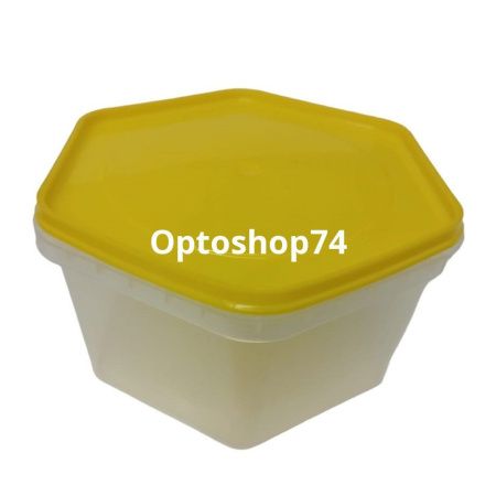 Купить Банка 1 л сота желт. крышка  (Курган) 125/250 по цене 30,30 руб.