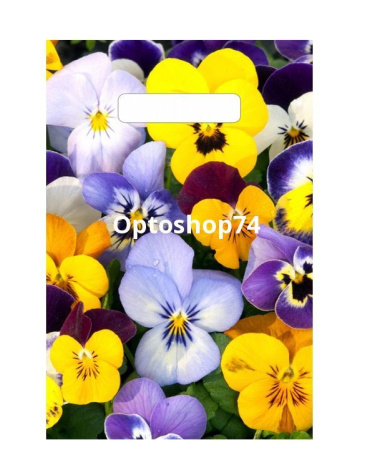 Купить Пакет выр. ручка 20*30 30мк Анютины глазки (Тико) (уп. 100 шт) по цене 2,40 руб.