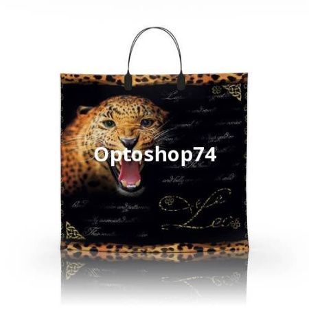 Купить Пакет с пластиковой ручкой 36*34 "Лео"  по цене 20,70 руб.