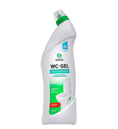 Купить Чистящее средство "WC-gel" для сантехники 1000 мл по цене 108 руб.