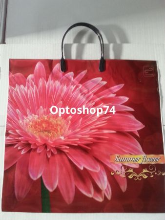Купить Пакет с пластиковой ручкой 36*34 "Летний Цветок"  по цене 14,30 руб.