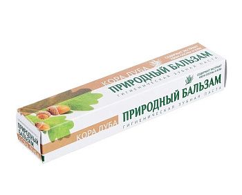 Купить Зубная паста Природный бальзам Кора дуба 90 г по цене 50,30 руб.
