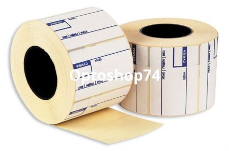 Купить Термоэтикетка 58*40 с печатью ECO 1/60 по цене 49,50 руб.