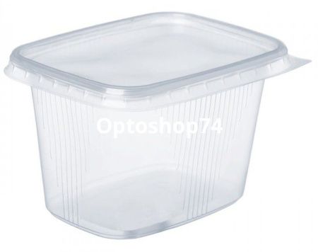 Купить Контейнер 0,35 л прямоугольный (Пермь) (уп. 100 шт) по цене 3,48 руб.