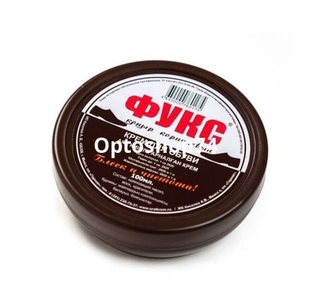 Купить Крем для обуви коричневый Фукс 100 мл  по цене 21,90 руб.