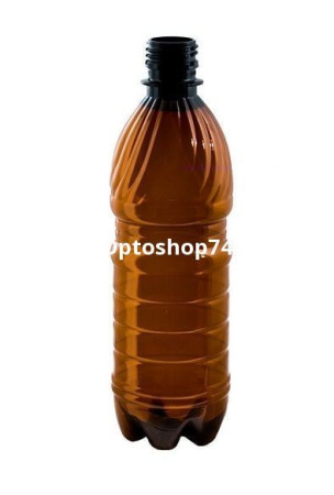 Купить Бутыль ПЭТ коричневая 0,5 л 1/100 по цене 8,15 руб.