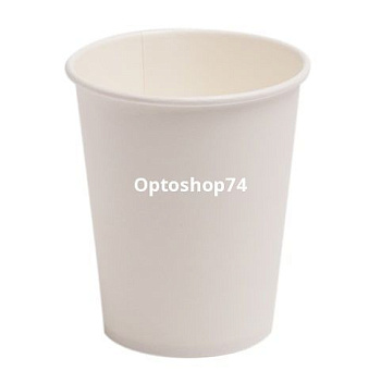 Стакан бумажный Белый 250 мл 