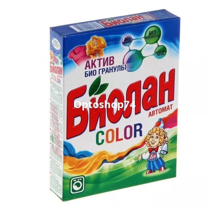 стиральный порошок Биолан Automat 350 г.  Color