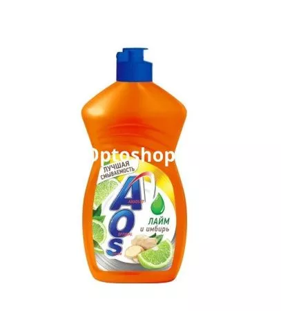Купить ЖМС "AOS" Лайм и имбирь 450 г по цене 80,70 руб.