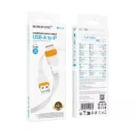 Кабель BOROFONE BX118 Esplendido IPhone 1 м. белый
