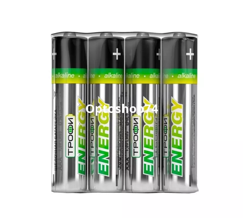 батарейки алкалиновые LR03 ТРОФИ ENERGY