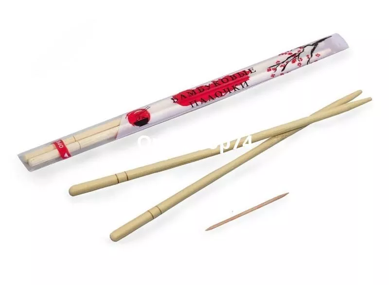 Палочки бамбуковые для суши с зубочисткой