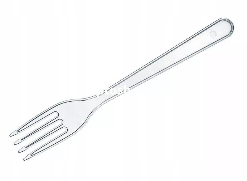 Вилки одноразовые прозрачные
