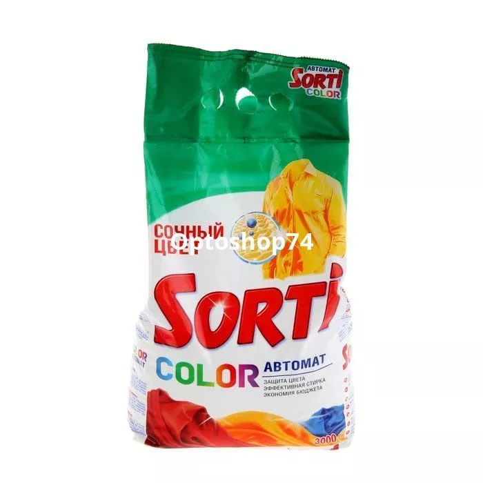 стиральный порошок Sorti Automat 3000 г. Color 