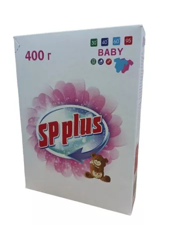 Купить SP plus Baby  стир. порошок 400 гр.  по цене 55,50 руб.