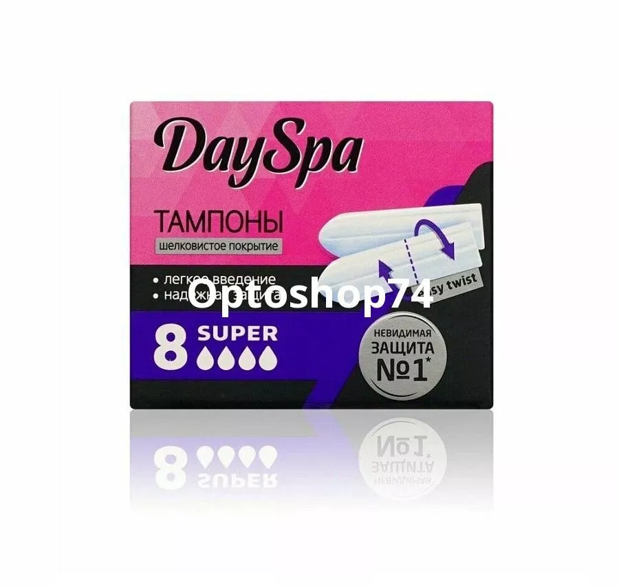 Тампоны Day Spa супер 8 шт