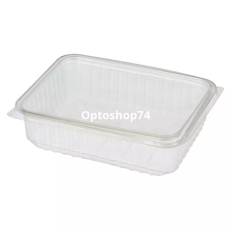 Контейнер 0,5 л Пермь прямоугольный жесткий 