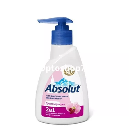 Купить Жидкое мыло "Абсолют" 2в1 дикая орхидея 250 гр по цене 69,80 руб.