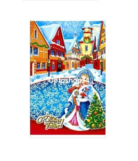 Пакет подар. фольгир. НГ 25*40 