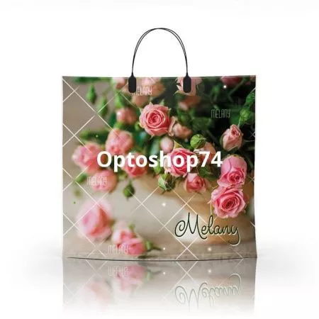Купить Пакет с пластиковой ручкой 36*34 "Мелани"  по цене 21,90 руб.