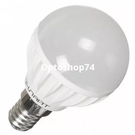 Купить Светодиодная лампа  шар LED General 7Вт Е14  4500К по цене 61,20 руб.