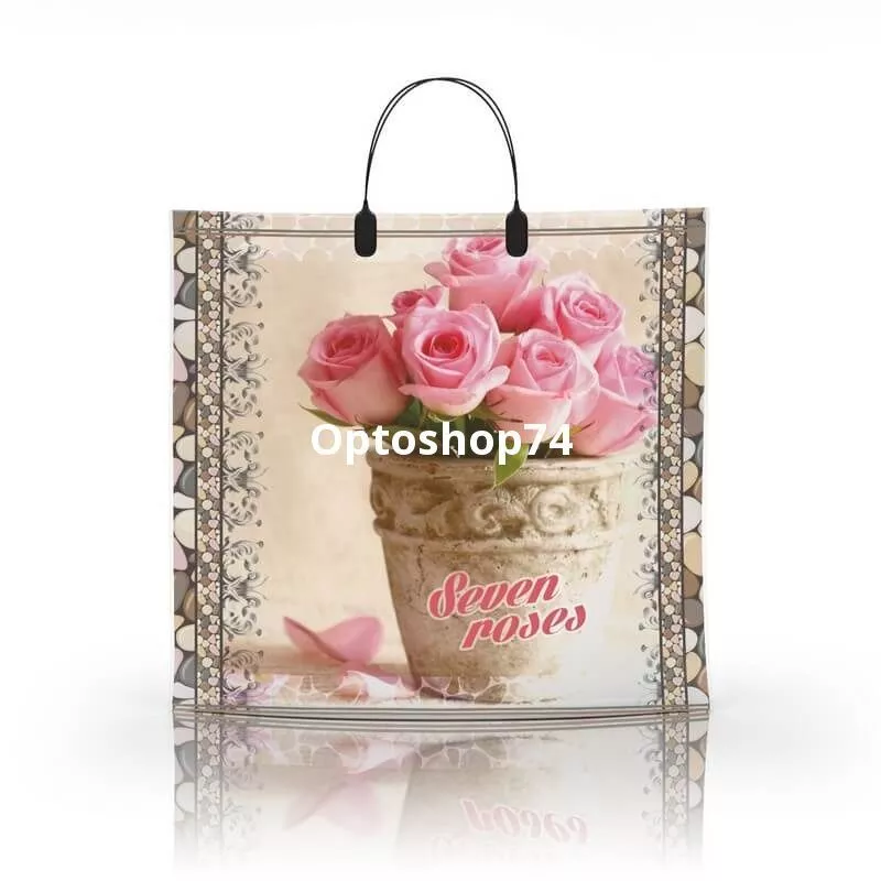 Пакет с пластиковой ручкой 36*34 